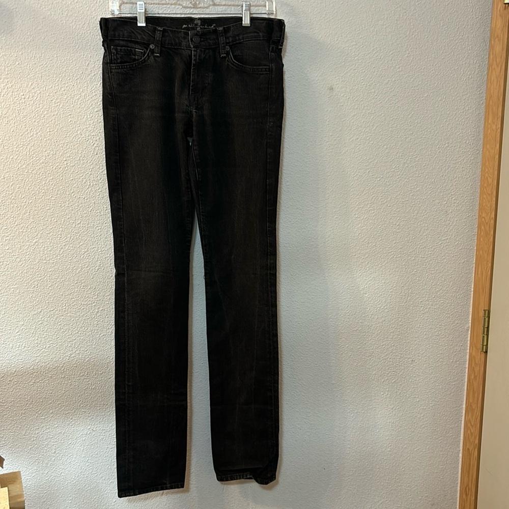 7 for all mankind black skinny jeans